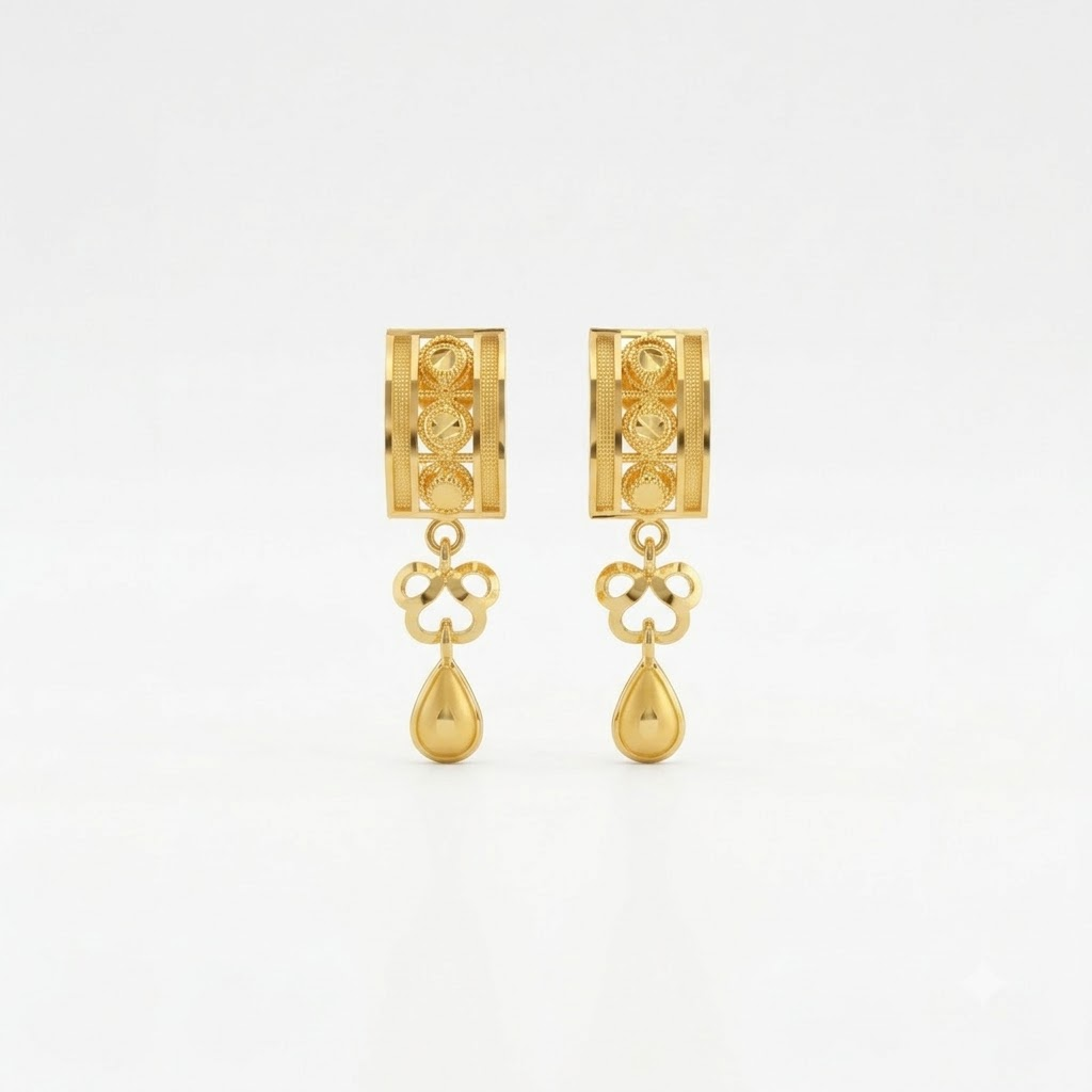 Interlocking Gold Ringlets